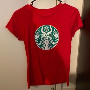 Starbucks redcup devil shirt